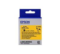 Epson LabelWorks LK-4YBA5 - Noir sur jaune - Rouleau (0,3 cm x 2,5 m) 1 rouleau(x) tube - pour LabelWorks LW-1000, 300, 400, 600, 700, 900, K400, Z5000, Z5010, Z700, Z710, Z900 G