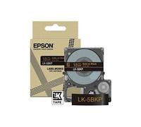LabelWorks LK-5BKP - Métallique - or sur noir - Rouleau (1,8 cm x 9 m) 1 cassette(s) boîte de suspension - cartouche de bande - pour LabelWorks