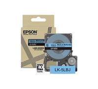 Epson LK-5LBJ, Noir, Bleu, Transfert thermique, Mat, LabelWorks LW-C410, 1,8 cm C53S672081