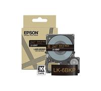 LabelWorks LK-6BKP - Métallique - or sur noir - Rouleau (2,4 cm x 9 m) 1 cassette(s) boîte de suspension - cartouche de bande - pour LabelWorks