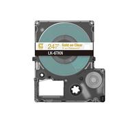 LabelWorks LK-6TKN - Métallique - or sur clair - Rouleau (2,4 cm x 9 m) 1 cassette(s) boîte de suspension - cartouche de bande - pour LabelWorks