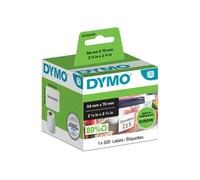 Dymo 99015 (S0722440) - (54 mm x 70 mm) - Noir sur blanc - Étiquette