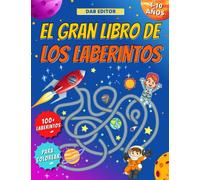 Laberintos para niños: libro de actividades, rompecabezas y pasatiempos para niños 4 - 8 años