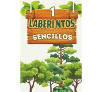 Laberintos Simples para Niños: 50 Laberintos Divertidos con Soluciones | Libro de Actividades 6×9 para Niños de 4-8 Años | Ideal para Vacaciones, Días Festivos, Viajes, Camping y Tiempo Libre
