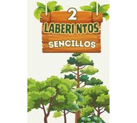 Laberintos Simples para Niños: 50 laberintos divertidos con soluciones | Para niños de 4 a 8 años | Ideal para vacaciones, días festivos, viajes, camping y momentos de ocio | Nivel 2