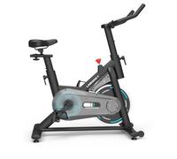 LABGREY Vélo d'exercice résistance magnétique, compatible avec app, vélo d’intérieur silencieux pour salle de sport à domicile, vélo de fitness stationnaire avec écran LCD, capacité de 158 kg