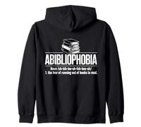 L'abibliophobie : la peur de manquer de livres pour lire de façon amusante Sweat à Capuche