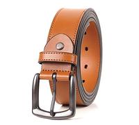 LABMGW Ceinture pour homme grande et haute taille taille standard 71,1 - 182,9 cm - marron - 200 cm (taille:70/75")