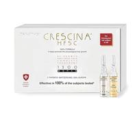 Labo Crescina Traitement complet repousse anti-chute cheveux HFSC Retard 1300 pour femme 10 + 10 ampoules