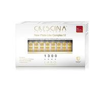 Labo Crescina Transdermic New Plate-Like Complex 12 Ri-Croissance Cheveux 1300 Homme 40 ampoules