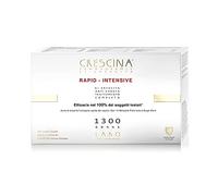 LABO Crescina Transdermic RAPID-INTENSIVE Double Traitement Anti-Chute et Repousse 1300 Femme 20+20 Ampoules