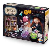 Coffret scientifique - BUKI FRANCE - Labo potions - 15 potions colorées - Base lumineuse veilleuse - 5 expériences magiques