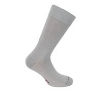 Labonal. Chaussette. jersey uni, Coton. Gris Perla. 44/45 FABRIQUE EN FRANCE - HOMME. (1 paire)