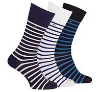 Labonal. Chaussette. Marinière LOTx3, Coton. Marine/Bleu/Blanc. 40/41 FABRIQUE EN FRANCE