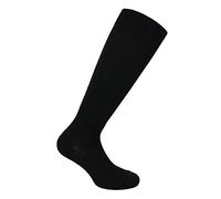 Labonal. Chaussette mi bas. EFFET CONTENTION, Coton. Noir. 42/43 FABRIQUE EN FRANCE - HOMME. (1 paire)