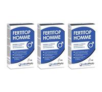 Labophyto Lot De 3 Cures Fertilité Fertitop Homme - 60 Gélules
