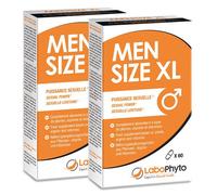 Labophyto Mensize XL Taille Penis - cure taille du pénis - 60 gélules - Lot de 2