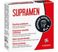 Aphrodisiaque Supramen 10 Gélules