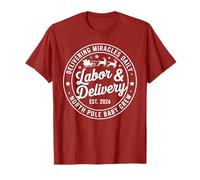Labor and Delivery Est 2026 Baby Miracle Annonce T-Shirt