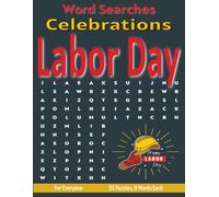 Labor Day - Word Search Puzzles: Screen-Free Puzzles for Mental Fitness, Relaxation and Fun