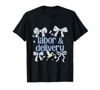 Labor & Delivery Nurse Coquette Baby Bow L&D sages-femmes T-Shirt