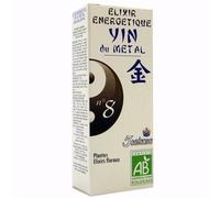 Laboratoire 5 Saisons - Elixir Énergétique 5 Saisons N°8 (Certifié Ab) - Yin Du Métal (Poumon) - Contenance : 50 ml