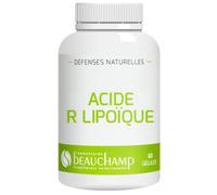 Laboratoire Beauchamp - Complément alimentaire ACIDE R ALPHA-LIPOÏQUE - 60 gélules - Antioxydant - Anti-vieillissement cellulaire - Développé en France