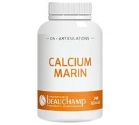 Laboratoire Beauchamp - Complément alimentaire CALCIUM MARIN - 240 gélules - Solidité des os - Préservation du capital osseux - Développé en France