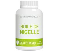 Laboratoire Beauchamp - Complément alimentaire HUILE DE NIGELLE - 60 capsules - Soutient l'organisme - Acides gras essentiels - Développé en France