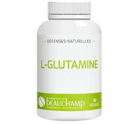 Laboratoire Beauchamp - Complément alimentaire L-GLUTAMINE - 60 gélules - Acide aminé important au corps - Maintien de la paroi intestinale - Développé en France