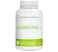 Laboratoire Beauchamp - Complément alimentaire QUERCETINE + - 60 gélules - Maintient les défenses naturelles - Association avec Bromélaïne et Vitamine C - Développé en France