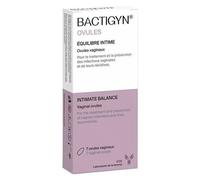 Laboratoire CCD – Bactigyn Équilibre Intime Ovules vaginaux – Postbiotiques 5 actions – 7 ovules