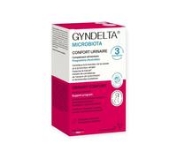 Laboratoire CCD – Gyndelta Microbiota Confort urinaire – Canneberge & probiotiques – 90 gélules