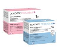 Lot Oligobs Procréa.F+ & M+ - 2 x 30 sachets