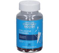 Château Rouge Gummies Collagène Sans Sucre Gout Multifruits 60 Gummies