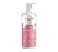 LABORATOIRE CHÂTEAU ROUGE - Gel Lavant Bébé 2-en-1 Corps & Cheveux - 98% Naturel - Hypoallergénique, Sans Savon - Fabriqué en France - Flacon Pompe 500 ml