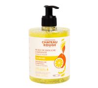 LABORATOIRE CHÂTEAU ROUGE - Huile de Douche Unifiante - Hydrate, Nourrit et Éclaire le Teint - Agrumes - 500ml