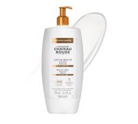 Laboratoire Château Rouge Lait Corps Hydratant, Unifiant, 750 ml | Lait de Beauté Éclaircissant à la Vitamine C et à l'Huile d'Amande Douce, Peaux Noires, Mates et Métissées