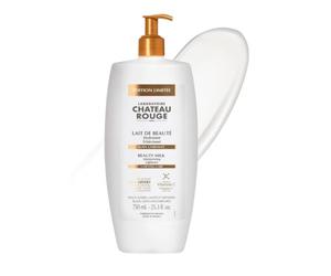 LABORATOIRE CHÂTEAU ROUGE Lait de Beauté 750ml - Soin Corps Hydratant, Unifiant et Éclaircissant à la Vitamine C - Peau Lumineuse, Unifiée et Éclatante - Peaux Noires, Mates et Métissées