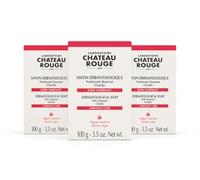 Laboratoire Chateau Rouge Savon Dermatologique Lot de 3 x 100 g | Algue marine, Soin unifiant