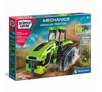Laboratoire de mécanique des jouets créatifs, construction et construction de tracteurs agricoles sur chenilles pour les âges de 8 à 12 ans