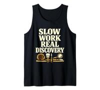 Laboratoire de paléontologie d'équipage de préparation des fossiles Débardeur