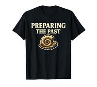 Laboratoire de paléontologie d'équipage de préparation des fossiles T-Shirt