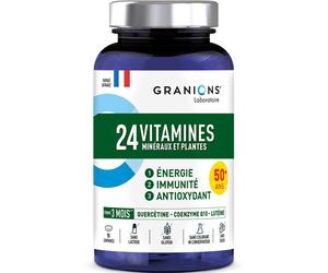 Laboratoire des Granions® 24 Vitamines Minéraux et Plantes - Sénior Comprimé(S) 90 pc(s)