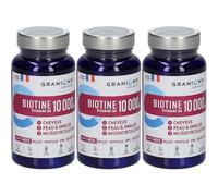 Laboratoire des Granions® Biotine 10 000 µg - Vitamine B8 Comprimé(S) 3x60 pc(s)