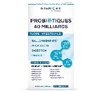 Laboratoire des Granions Probiotiques 40 Milliards Flore Intestinale Digestion 14 Gélules