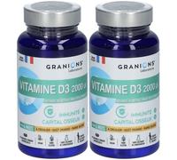 Laboratoire des GRANIONS® Vitamine D3 2000 UI Comprimé(S) 2x30 pc(s)