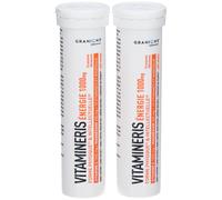 Laboratoire des GRANIONS Complément alimentaire Vitamineris Énergie 1000 mg 30 comprimés effervescents