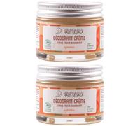 Laboratoire du Haut-Ségala Déodorant Crème Agrumes Bio Pour La Peau 2x50 g