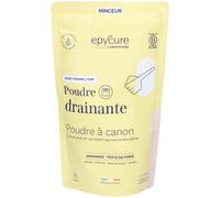 EPYCURE - Poudre Drainante - Détox, Contrôle du Poids, Coupe-Faim Naturel - 100% Naturel - Guarana, Maté Vert, Spiruline - 1 Mois - Sans Lactose, Sans Gluten - Pomme Kiwi
